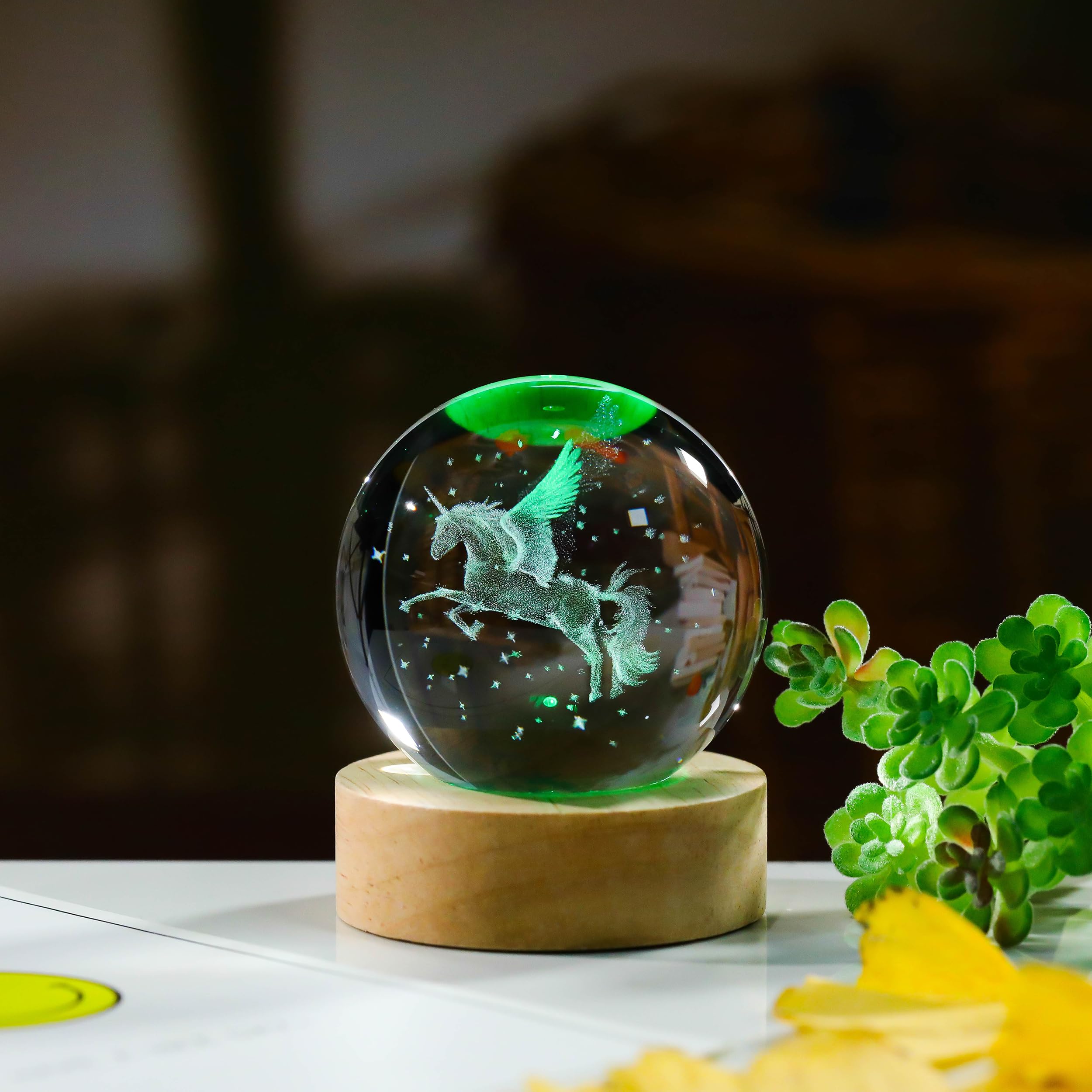 Amazon.co.jp: 3Dユニコーンギフト 女性用 - クリスタルボール